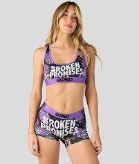 Ensemble PSD Violet - Brassière + Mini Short
