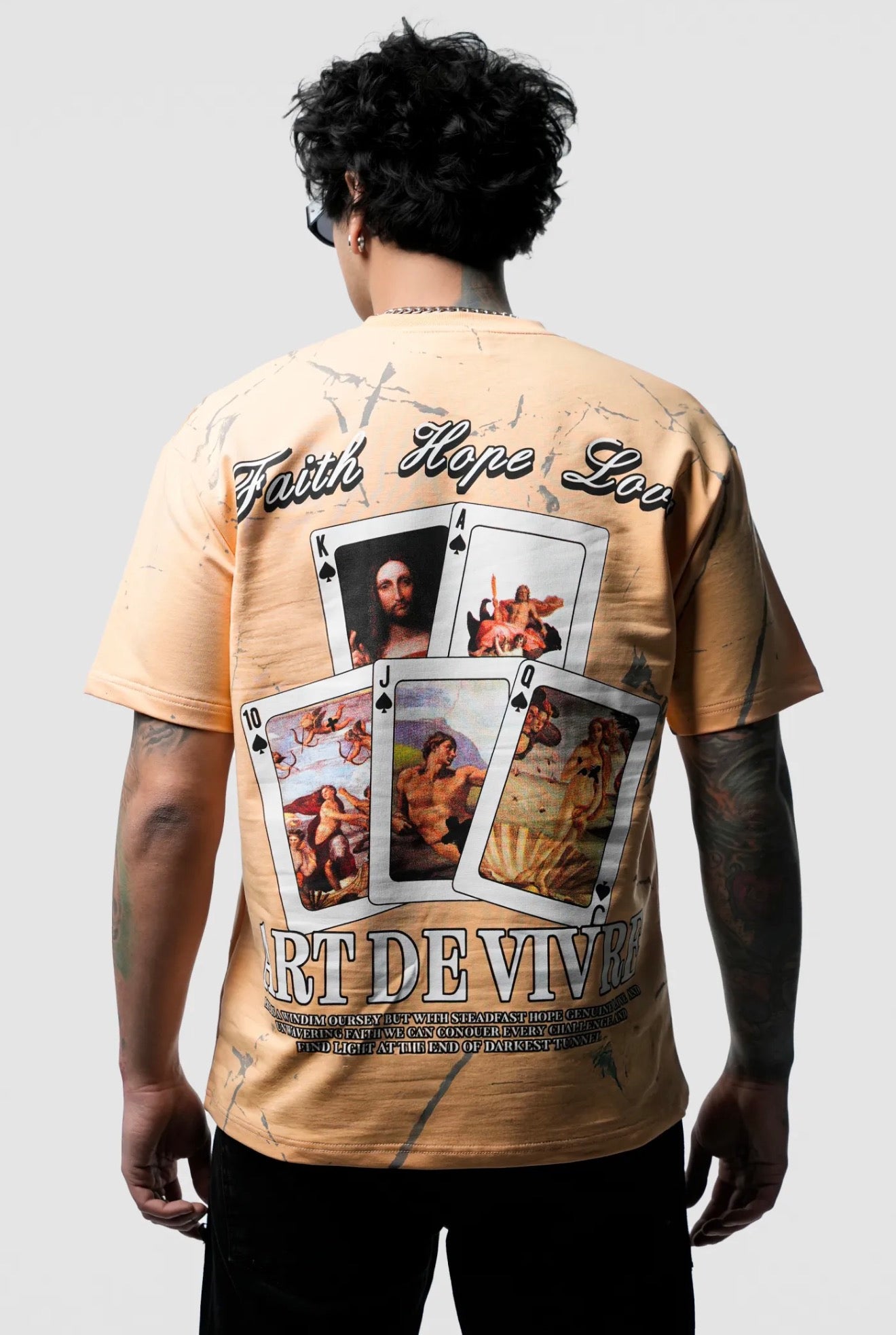 T-Shirt ART DE VIVRE – Faith • Hope • Love (Edition Signature)