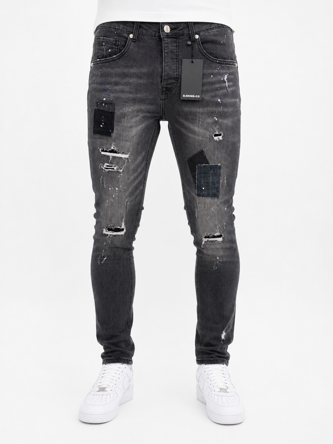 Jeans D.Skins - Black Grey Skinny