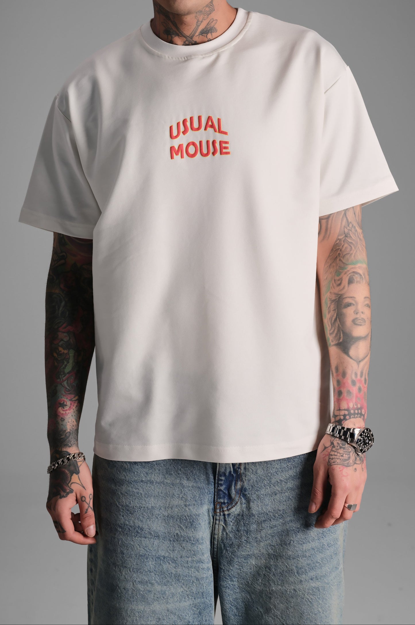 Tee-shirt Unffected - USUAL MOUSE