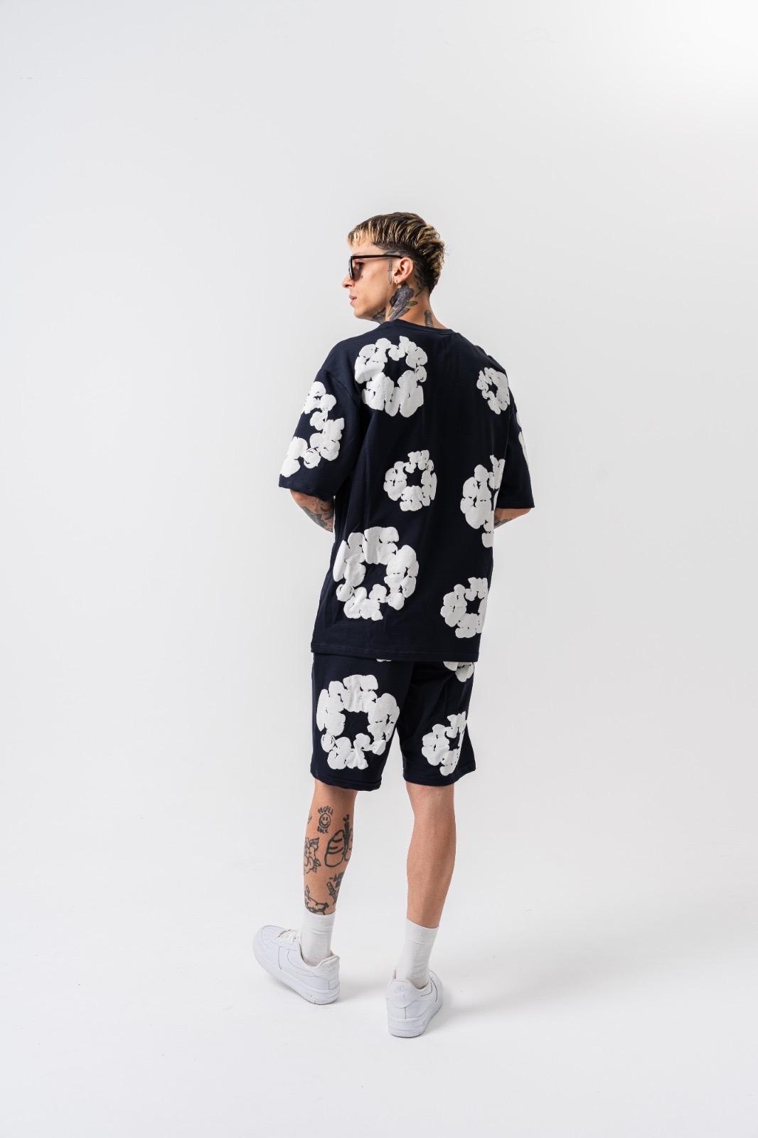 Ensemble T-shirt+Short Denim