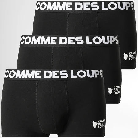 Lot De 3 Boxers Classic Noir