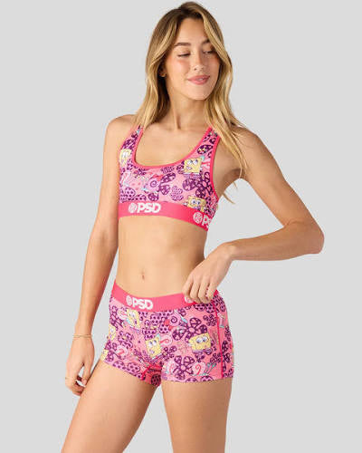 Ensemble PSD Bob L’éponge  - Brassière + Mini Short