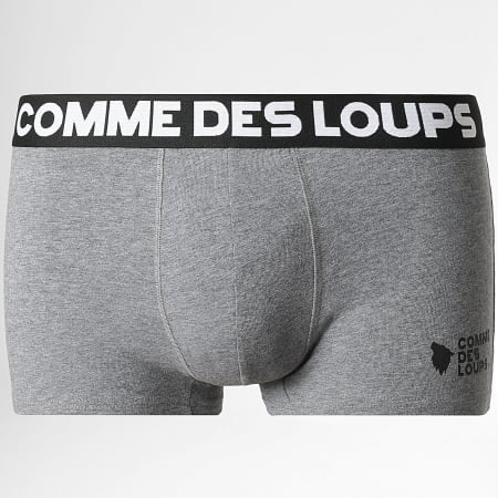 Lot De 3 Boxers Classic Noir Gris Chiné Bleu Roi