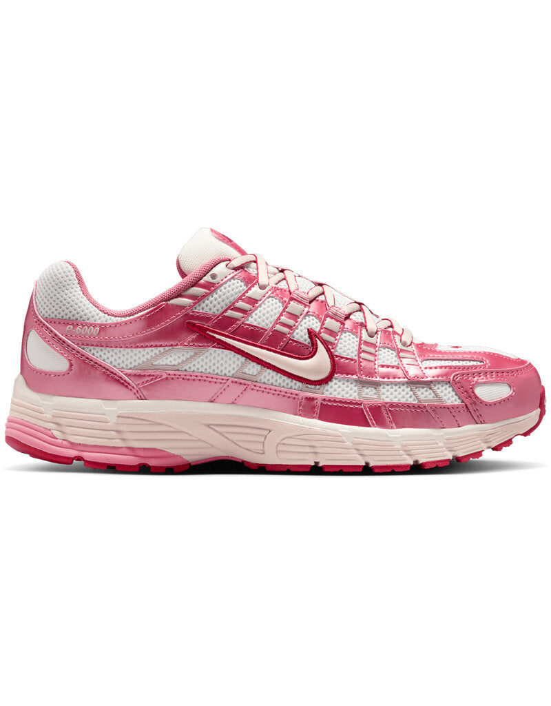 W Nike P-6000 Met- Summit White/Silt Red-Peony-Te