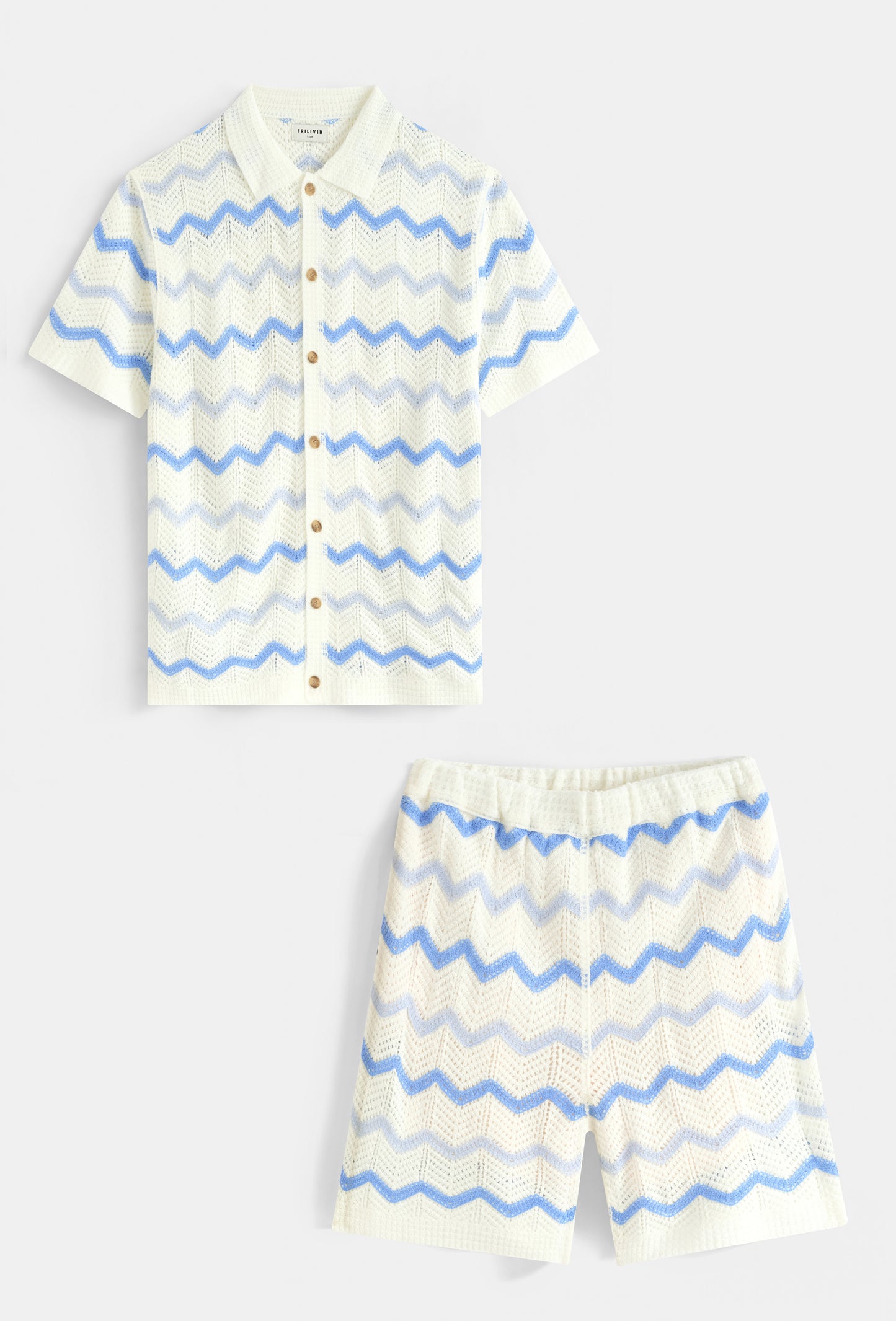 Ensemble Frilivin - Light Blue