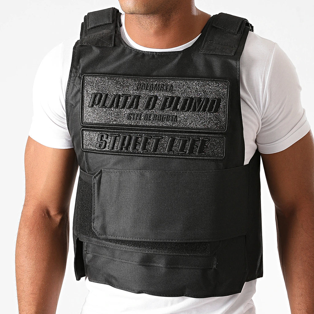 GILET PLATA O PLOMO Full Black