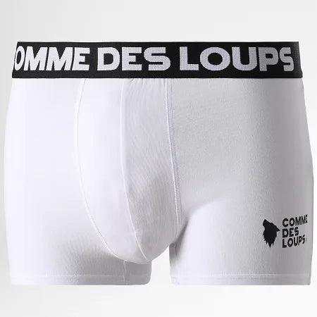 Lot De 3 Boxers Classic Blanc Gris Noir