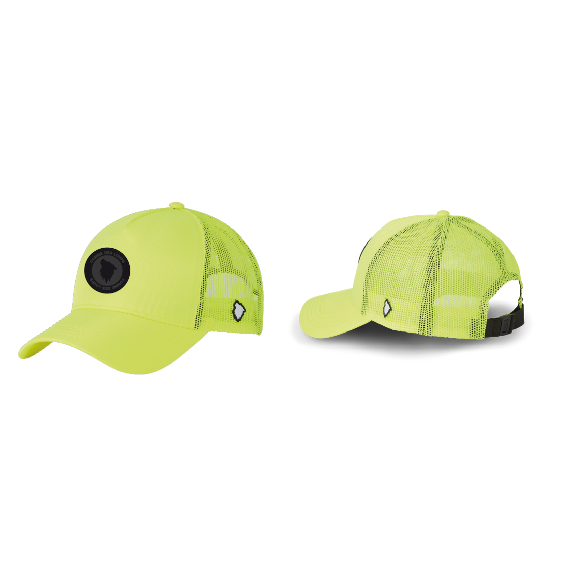 Casquette Trucker Jaune Fluo – Style, Fraîcheur et Caractère | Comme Des Loups