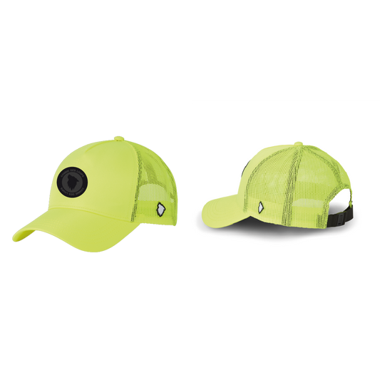 Casquette Trucker Jaune Fluo – Style, Fraîcheur et Caractère | Comme Des Loups