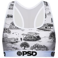 Ensemble PSD Blanc  - Brassière + Mini Short