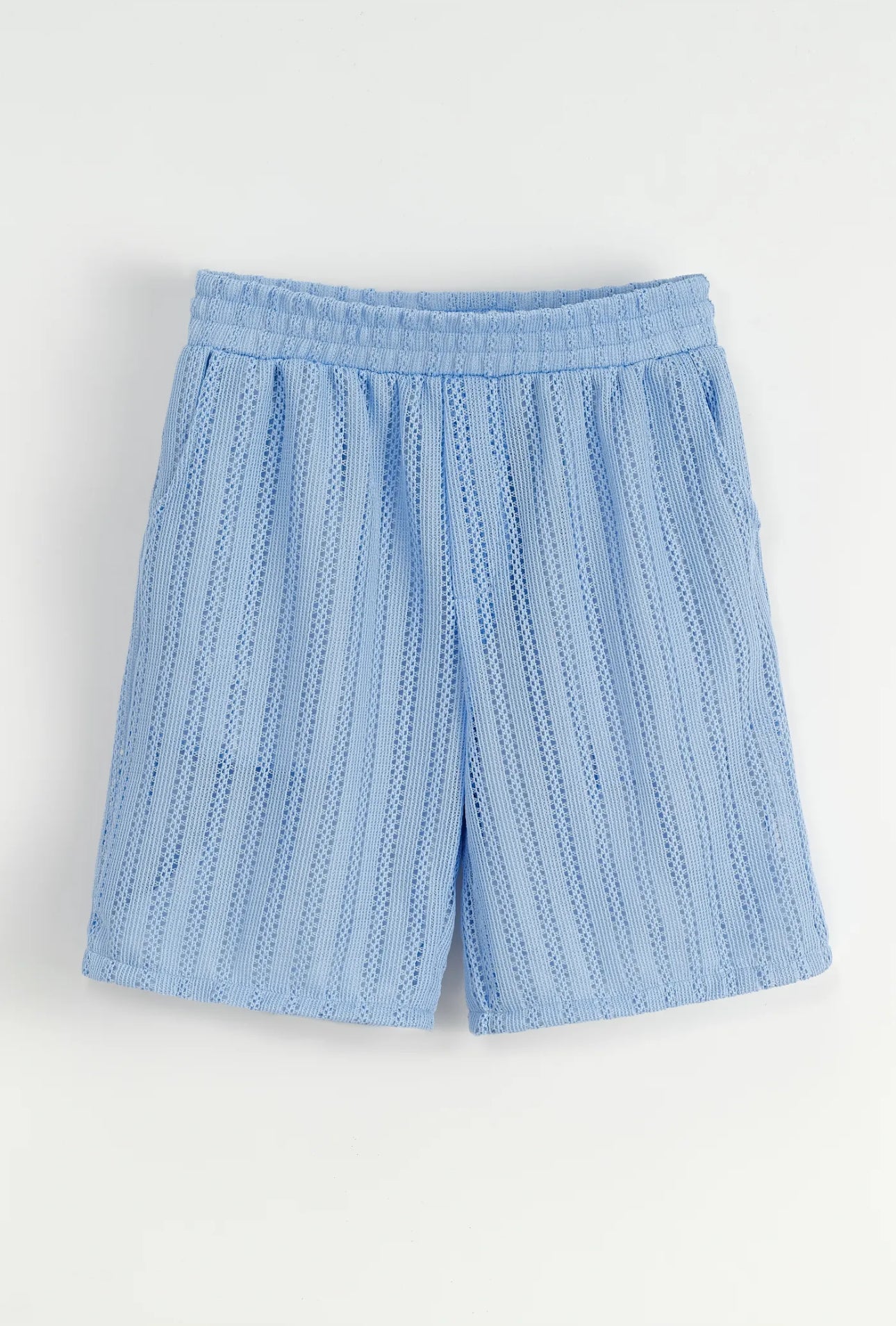 Ensemble (Chemise+short) Blue