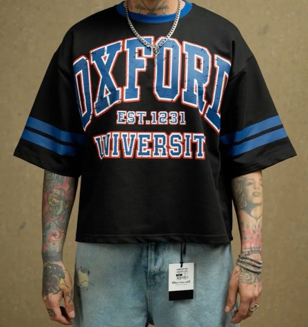 Tee-shirt Crop Top - Oxford