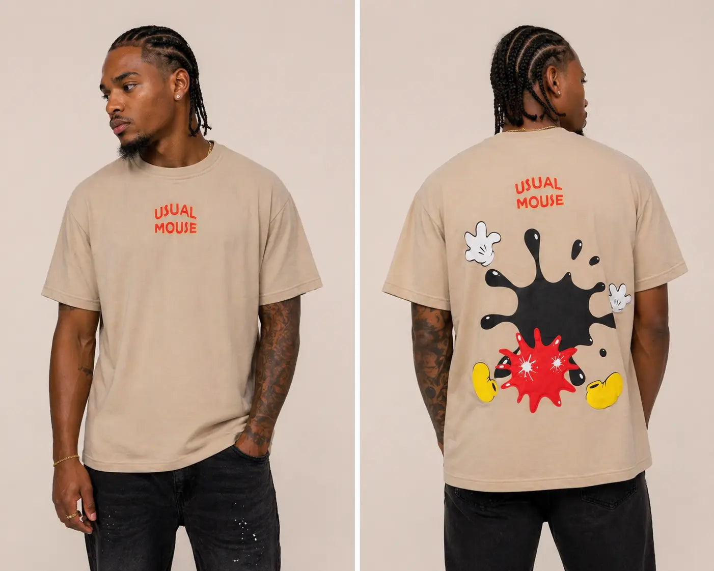 Tee-Shirt - Usual Mouse Splash Link up