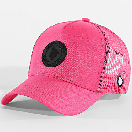 Casquette Trucker Neo Rose Fluo