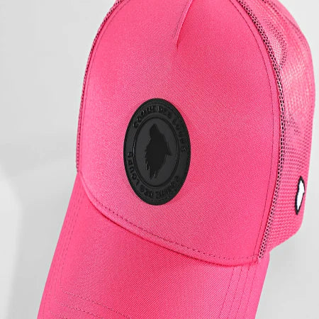 Casquette Trucker Neo Rose Fluo