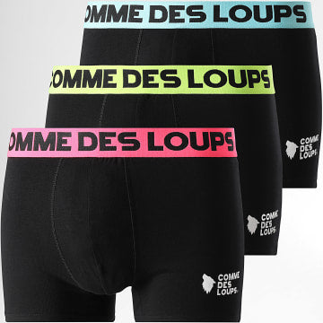 Lot De 3 Boxers Classic Noir