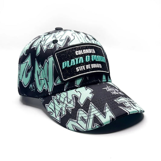 CASQUETTE PLATA O PLOMO BLACK VERWATER