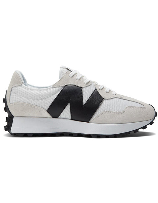 New Balance 327- White/Black/Black