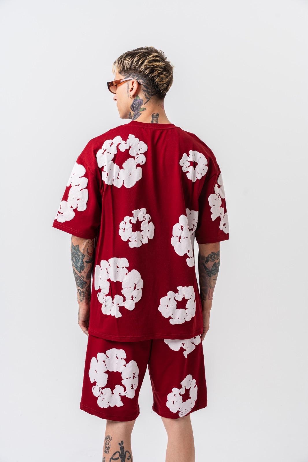 Ensemble T-shirt+Short Denim