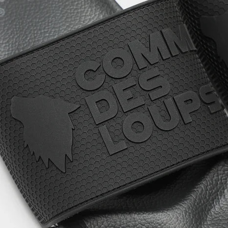 Comme Des Loups - Claquette Full Black