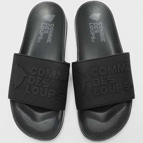 Comme Des Loups - Claquette Full Black