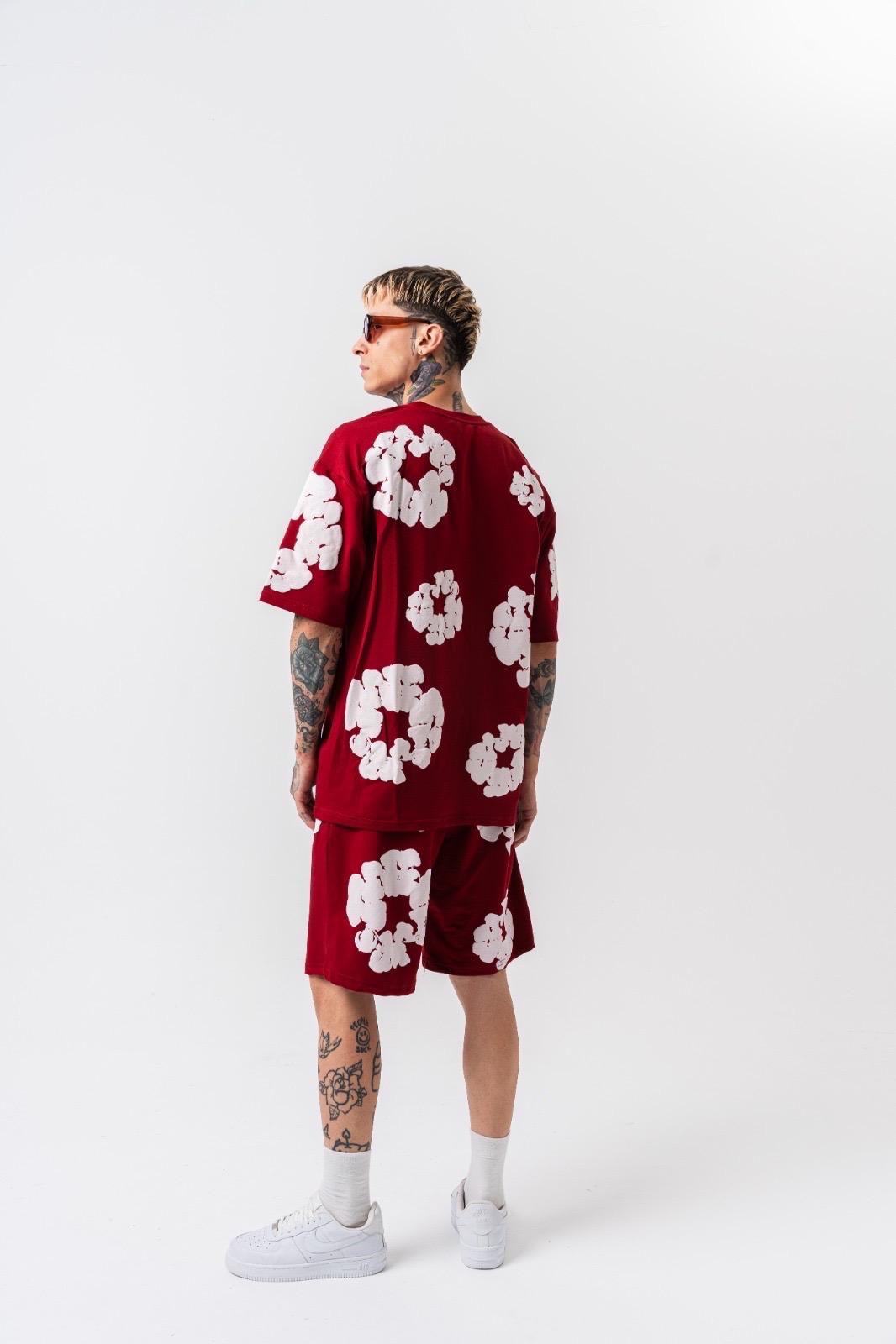 Ensemble T-shirt+Short Denim